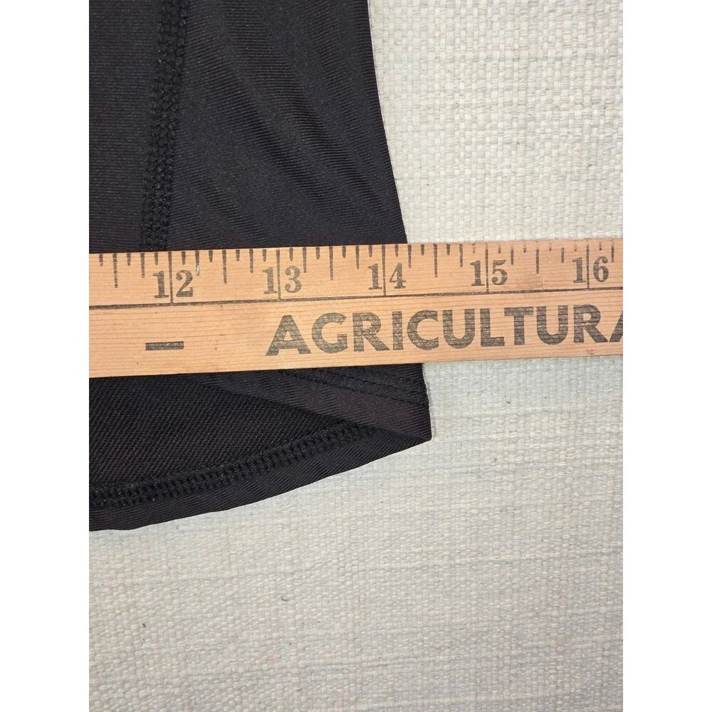 Small S The North Face Flight Series VaporWick Mock Neck Base Layer Shirt Black